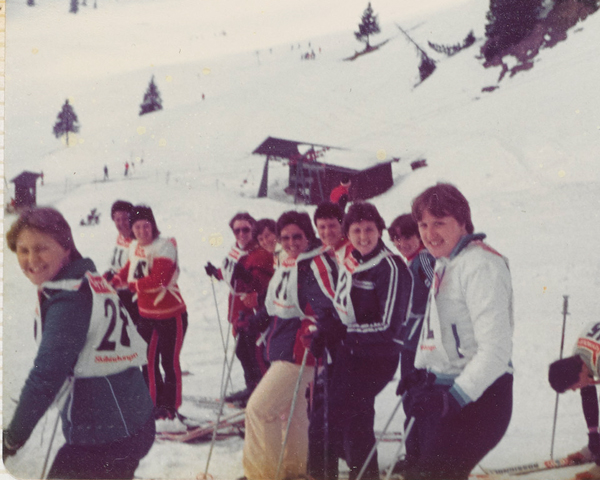 Soldiers of 29th Company, Women’s Royal Army Corps, based in Rheindahlen in Germany on Exercise Snow Queen, 1981