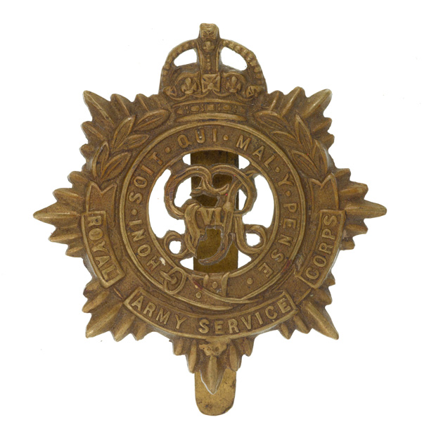 Cap Badge, Royal Army Service Corps, c1940