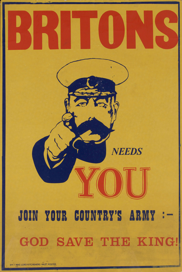 ‘Kitchener Needs You’ advertising poster for I Was Lord Kitchener’s Valet, 1970