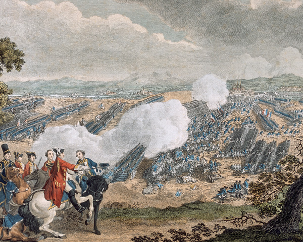 The Battle of Minden, 1 August 1759