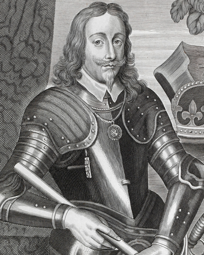 King Charles I in armour, 1660