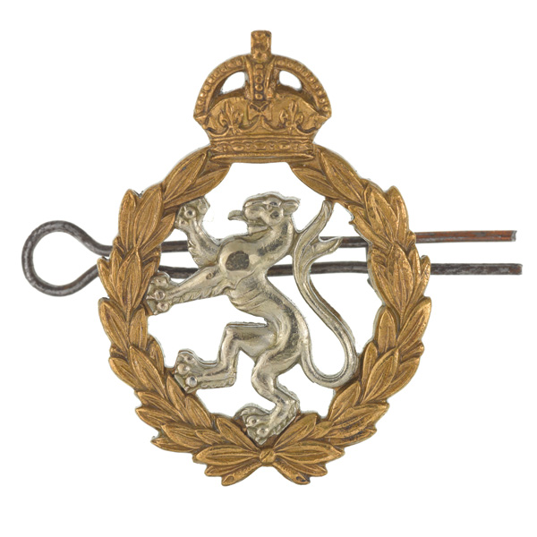 Other ranks’ cap badge, Women’s Royal Army Corps, 1949-1952