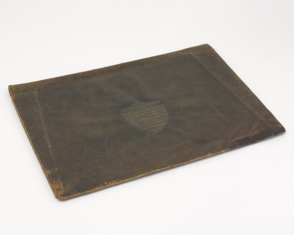 Wellington used this case to carry his maps, orders and official documents during the Peninsular War (1808-1814)