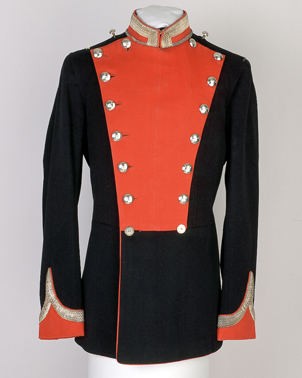 Full dress tunic worn by Major Kenneth O’Brien Harding, 13th Duke of Connaught's Lancers (Watson's Horse), 1915-1921