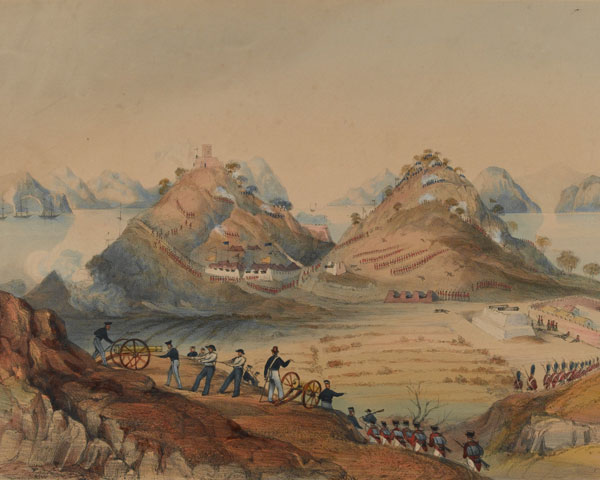 The storming of Chuenpi, 1841