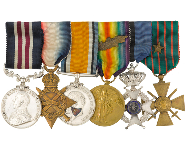 Military Medal group awarded to Muriel Thompson, FANY, 1915-18 