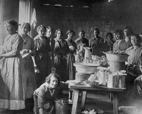 Members of the Women's Legion, 1916