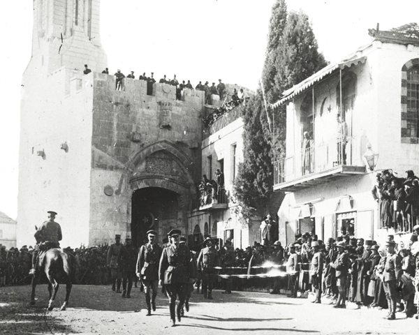 General Sir Edmund Allenby entering Jerusalem, 11 December 1917