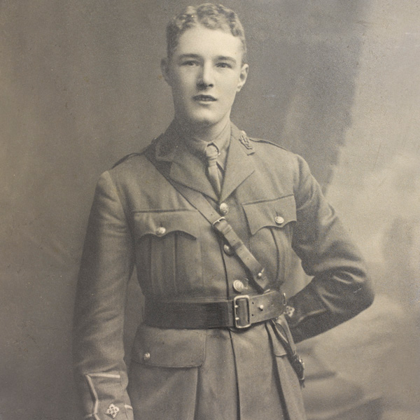 Second Lieutenant James Sutherland, December 1915