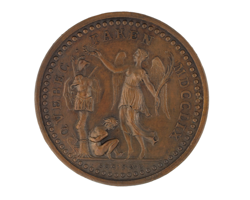 Medal commemorating the capture of Quebec 1759