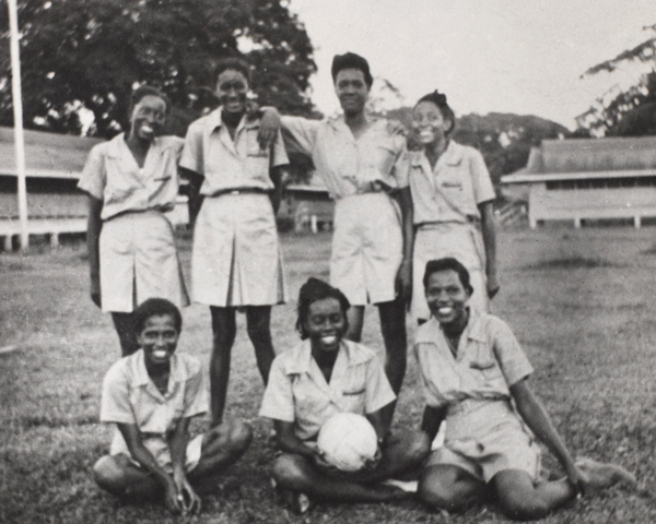 The West Indies Auxiliary Territorial Service net ball team, c1943