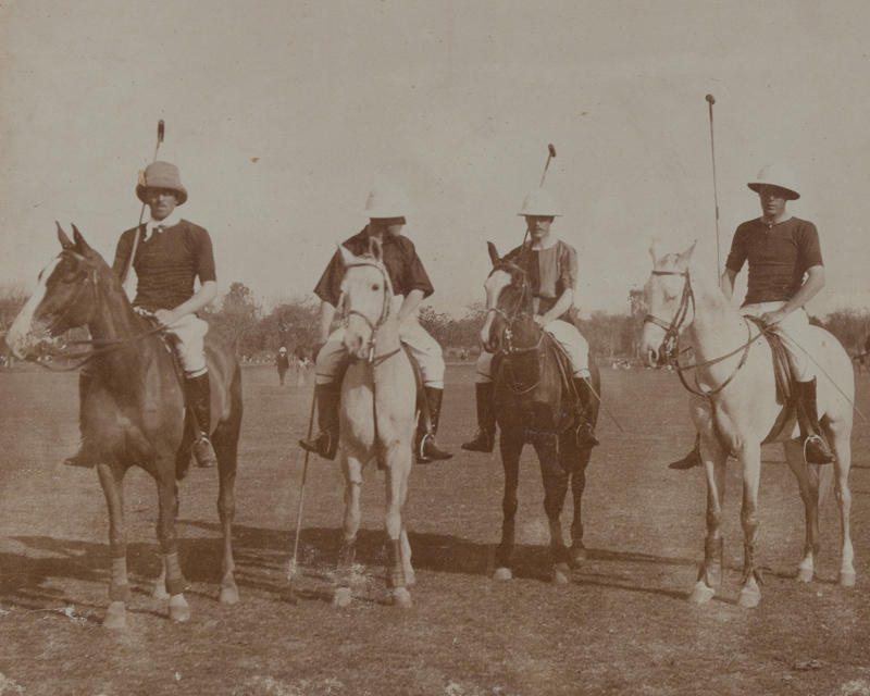 Polo team, 25th Cavalry (Frontier Force), 1908
