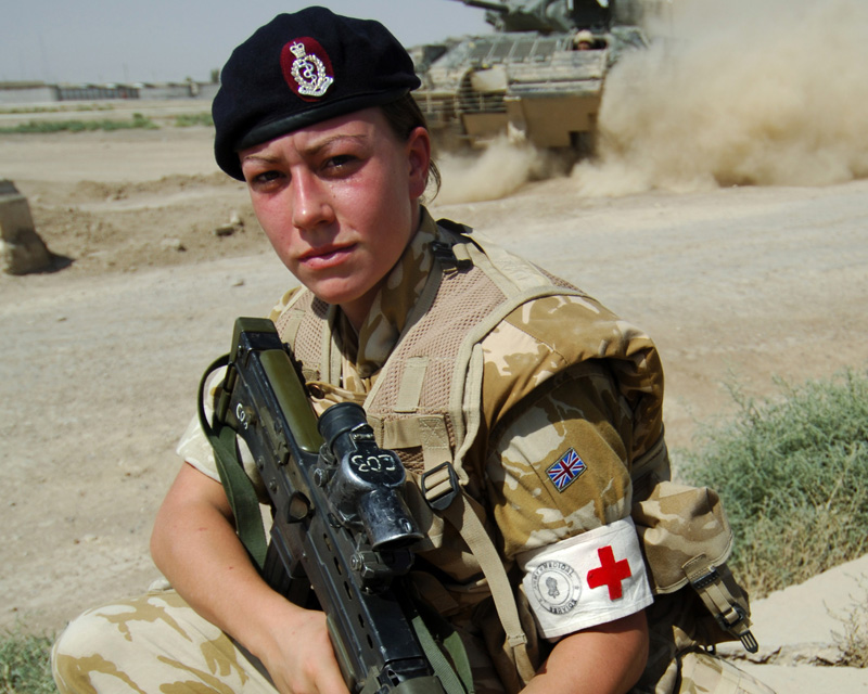 Michelle Norris MC in Iraq, August 2006
