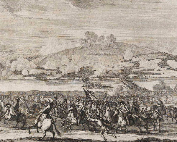 The Battle of Schellenberg, Bavaria, 1704