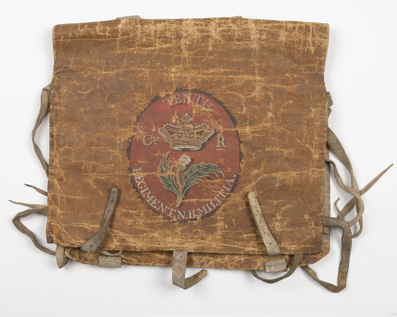 Militia knapsack, c1795