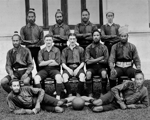 Football team of the 20th Duke of Cambridge's Own Infantry (Brownlow's Punjabis), 1920