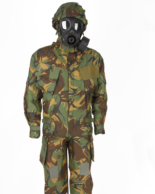 Nuclear, Biological and Chemical (NBC) Mk IV protective suit, c1990 
