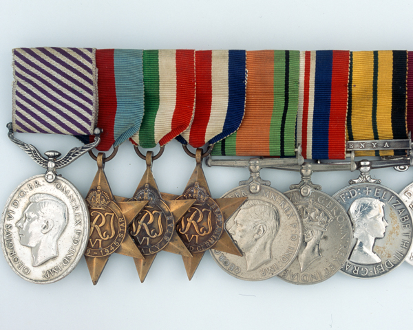 Distinguished Flying Medal and group awarded to Colour Sergeant George Stremes who landed a badly damaged glider full of troops at Arnhem
