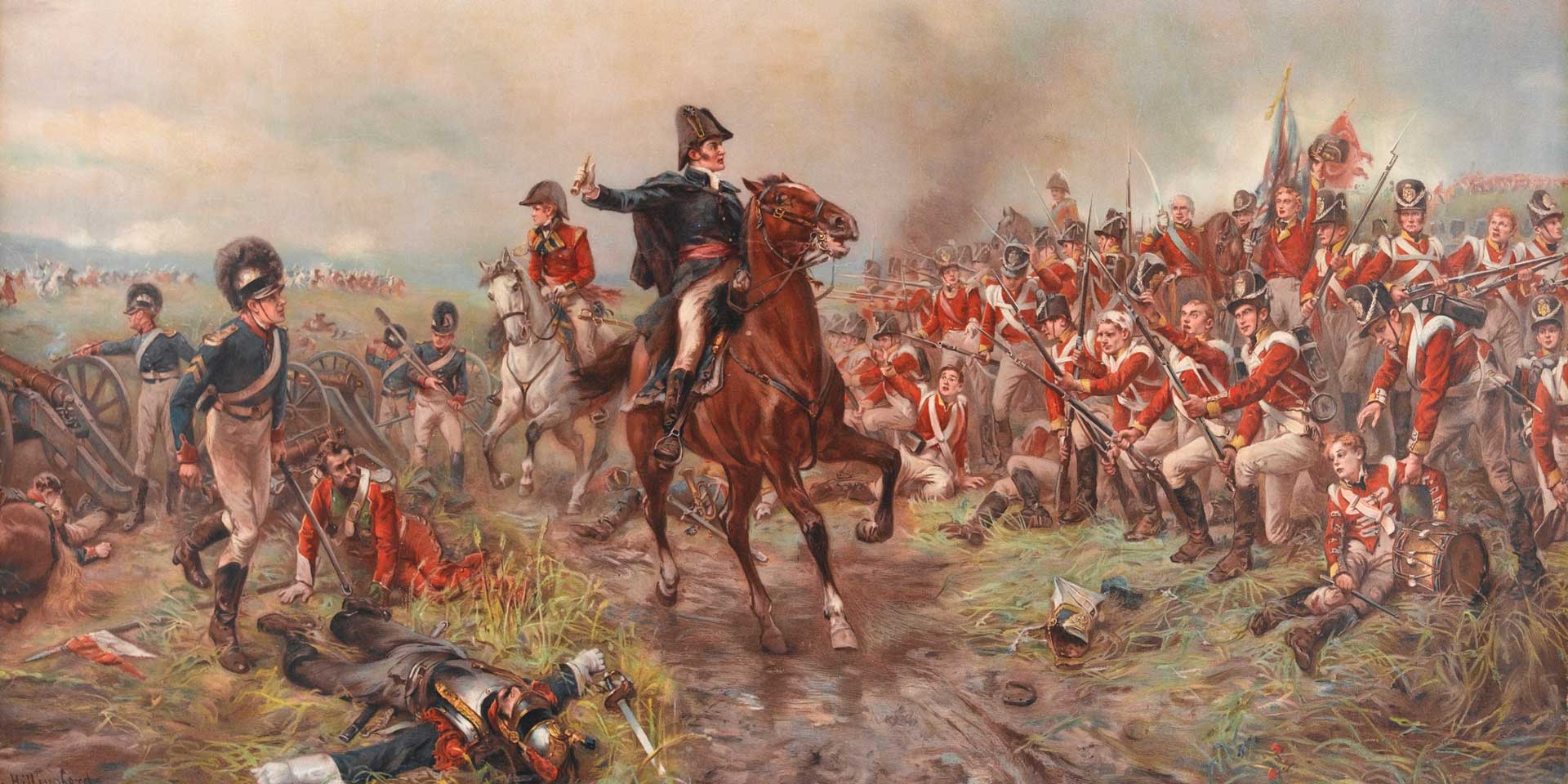 The Duke of Wellington at Waterloo, 1815