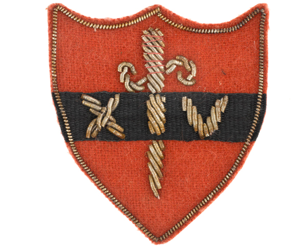 Formation badge of Fourteenth Army, c1945