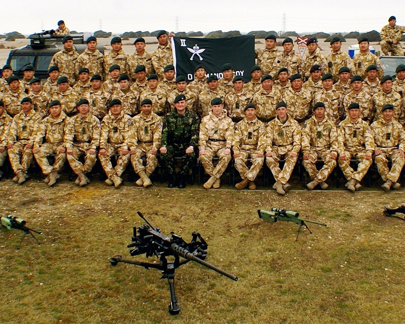 'D' Company, 2nd Battalion, The Royal Gurkha Rifles, before their deployment to Afghanistan, 2006