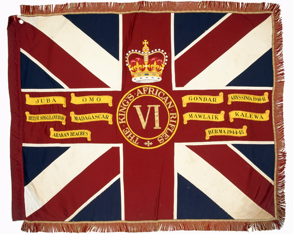 Queen’s Colour of 6th Battalion The King’s African Rifles, c1958