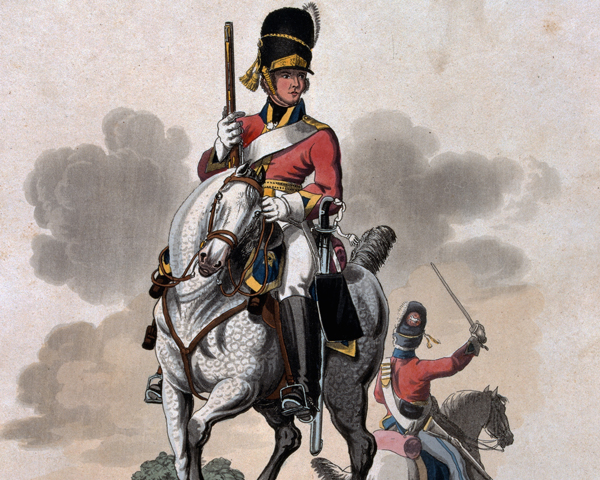Trooper of the 2nd or Royal Northern British Dragoons, 1812