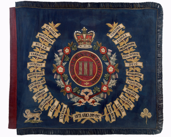 Regimental Colour, 3rd (Special Reserve) Battalion, The Royal Munster Fusiliers, 1902-1922