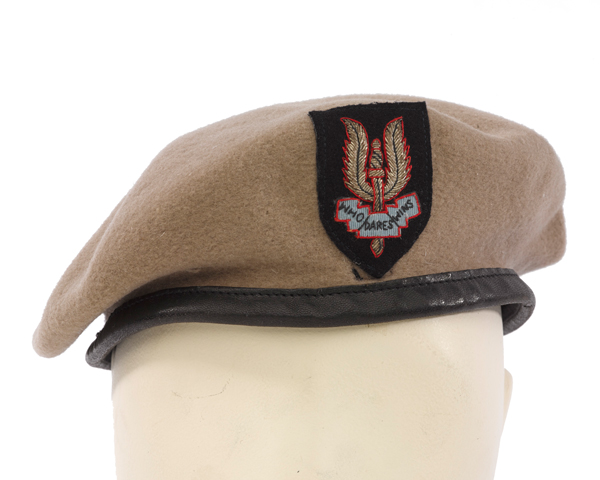 SAS beret worn by Lieutenant-Colonel Ronald Grierson, c1950 