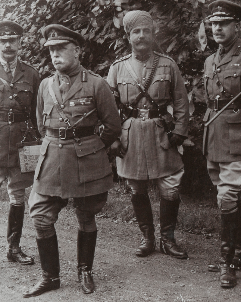 Field Marshal Sir John French and his staff, c1914