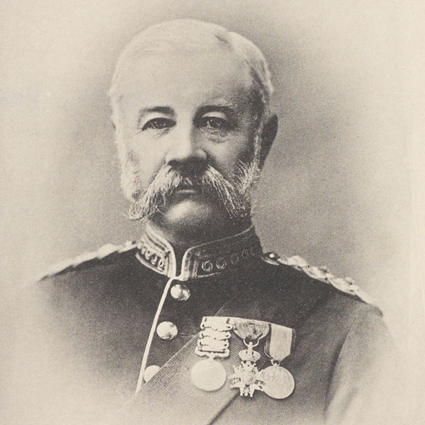 Major General William Allan, Colonel of The Welsh Regiment, c1902