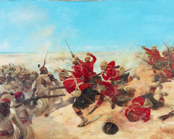 The Black Watch at the Battle of Tel-el-Kebir, 1882