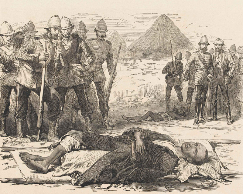 'The End of King Theodore', 1868
