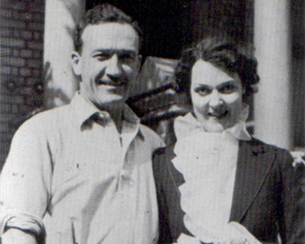 Roger Courtney and his wife Dorrise, 1938 