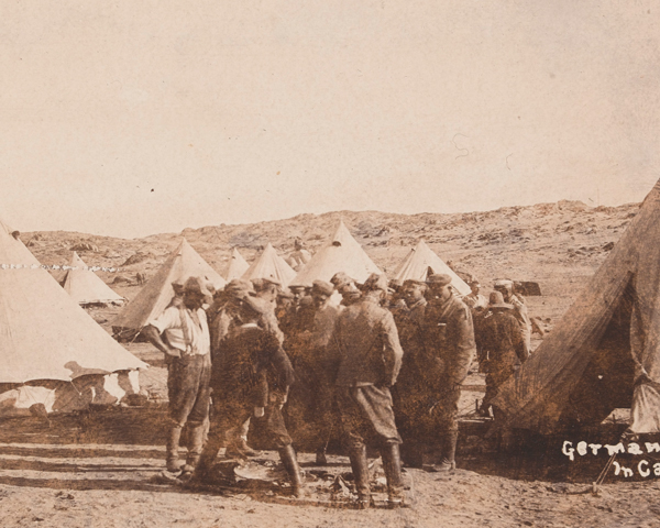 German prisoners at Lüderitz, 1914