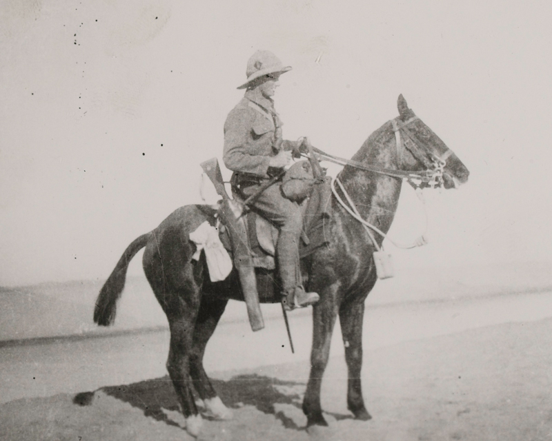 Private William Bowyer of 1/1st Buckinghamshire Yeomanry (Royal Bucks Hussars), 1915