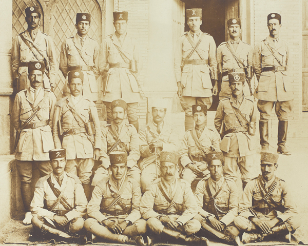 Persian officers of the South Persia Rifles, 1918 