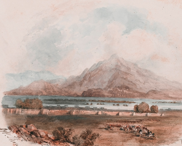 Jalalabad fort, 1842