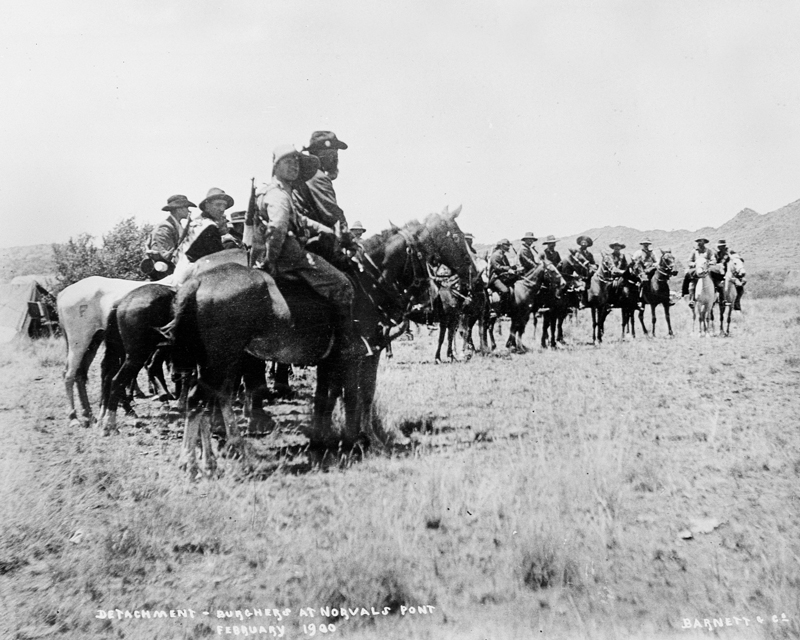 Boer Commandos at Norvalspont in northern Cape Colony, 1900