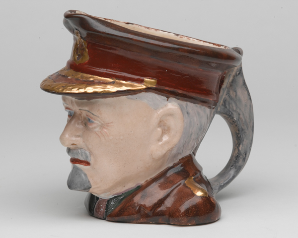 Toby jug depicting Field Marshal Jan Smuts, c1941