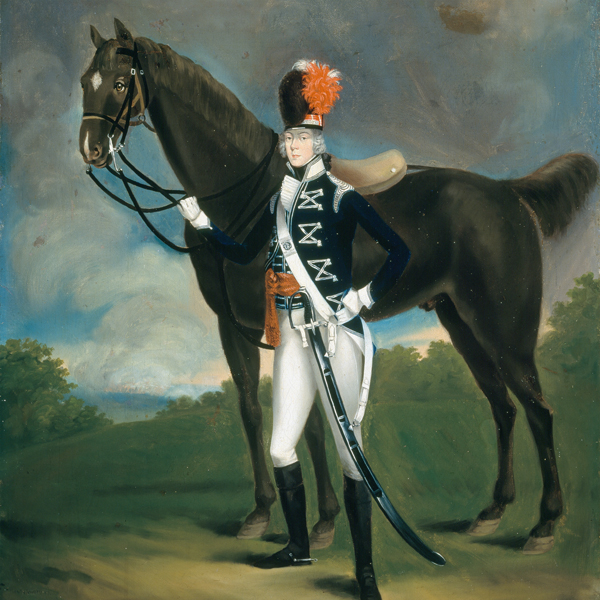 Officer of the 7th (The Queen's Own) Regiment of Light Dragoons, 1793