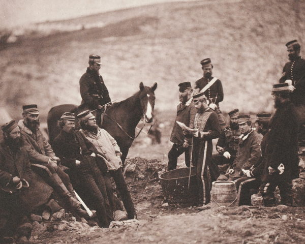Officers and men of the 8th (The King's Royal Irish) Light Dragoons (Hussars), 1855