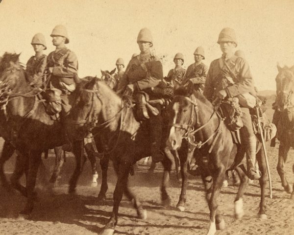 10th (Prince of Wales's Own Royal) Hussars at Colesberg, South Africa, 1900
