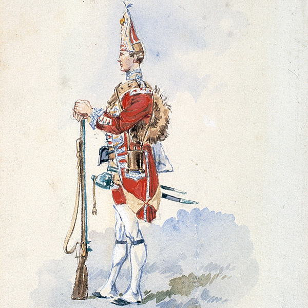 Grenadier of the 3rd Regiment of Foot, 1751