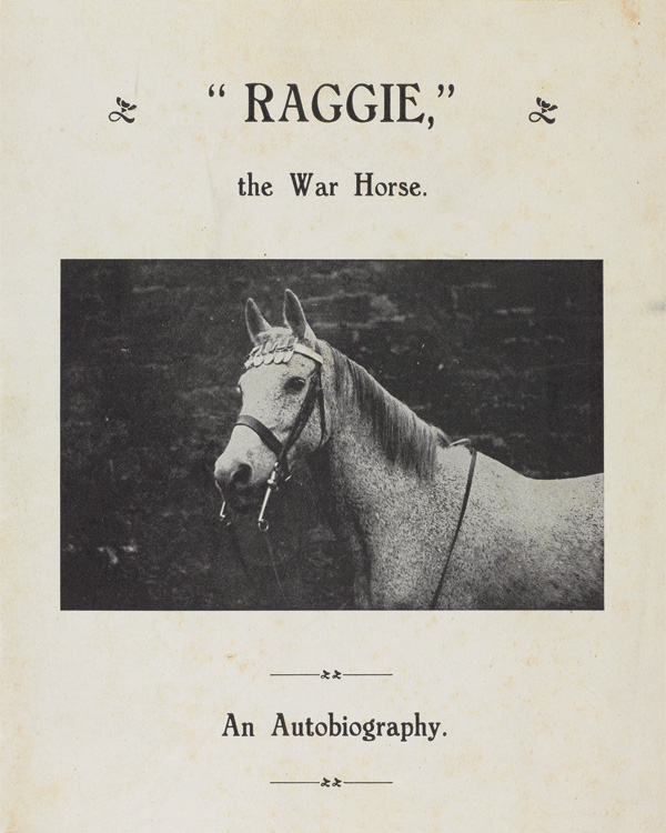 Raggie, An Autobiography
