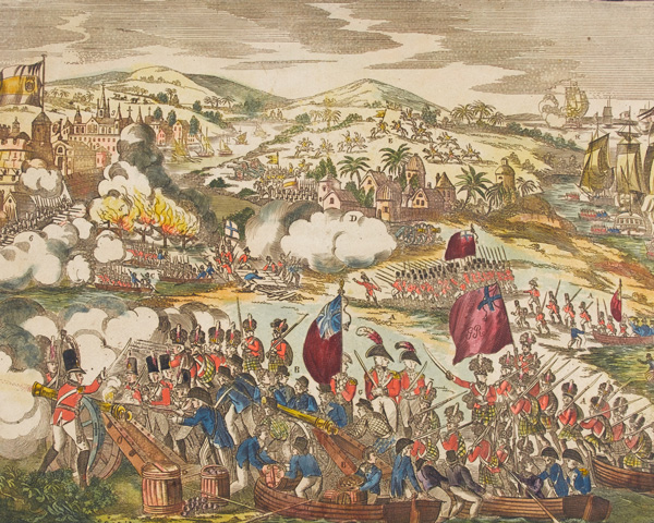 The attack on Buenos Aires, 1806