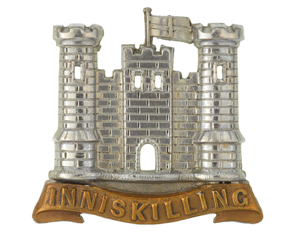 Cap badge, other ranks, 6th (Inniskilling) Dragoons, c1900 