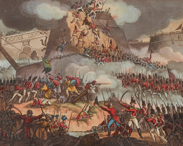 The storming of Seringapatam, 1799