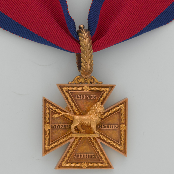 Army Gold Cross of Lieutenant-Colonel William Inglis, 57th Regiment