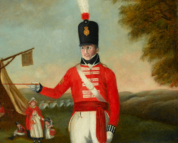Sergeant of the 2nd (The Queen's Royal) Regiment, c1806